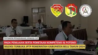 Testimoni Aplikasi CAT Assessment Center BKDNTT pada Selter JPTP Kab  Belu Tahun 2024 | BKD Prov NTT