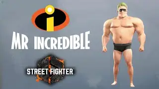 Creating Mr. Incredible in Street Fighter 6