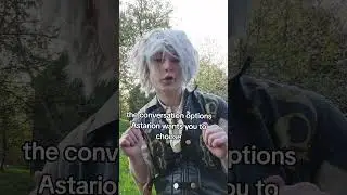 Astarion Dialogue #Astarion #BG3 #BaldursGate3 #AstarionCosplay #DnD #DungeonsAndDragons #Cosplay