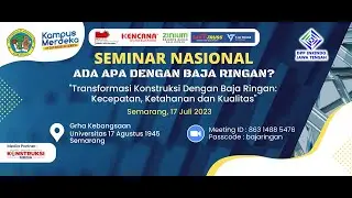 SEMINAR NASIONAL "ADA APA DENGAN BAJA RINGAN ?" | UNIVERSITAS 17 AGUSTUS 1945 SEMARANG