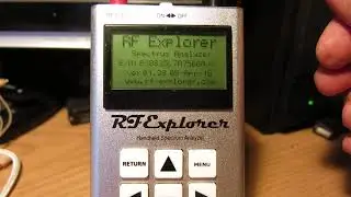 RF-Explorer  reboots