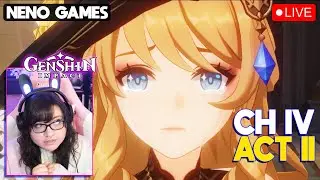Fontaine Archon Quest Act 2 | Genshin Impact 4.0 Playthrough & Reaction