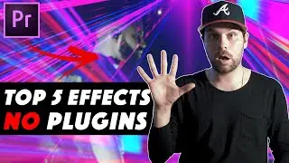 Top 5 TRIPPY Music Video Effects (NO PLUGINS) | Premiere Pro Tutorial