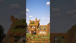 Minecraft: How to Build a Cosy Cottage with Greenhouse | Tutorial #minecraft