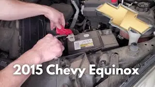 DIY: How to Change the Battery in a 2015 Chevy Equinox | Step-by-Step Guide