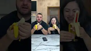 OMG Banana and pepper!🌶️ #shorts Best video by MoniLina