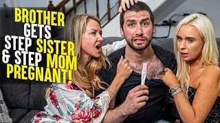 Brother Gets Step Sister and Step Mom Pregnant