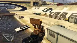 Crushing A Car: GTA V