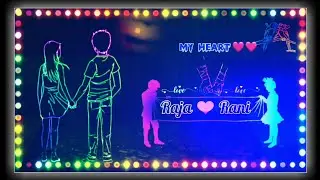 New Style Love Couple Video Editing For Tik Tok | Name Art Video Editing With Kinemaster | 2021 |