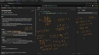 Leetcode 190. Reverse Bits