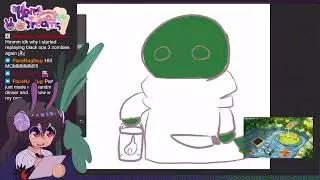 chill art stream with flare