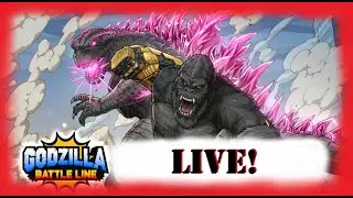 GODZILLA Battle Line (LIVE) Grinding for KOTM Rank!