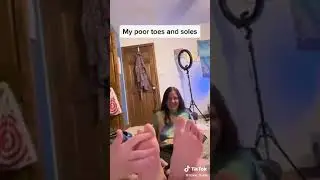 Tickling Pretty Teen’s Feet Challenge!