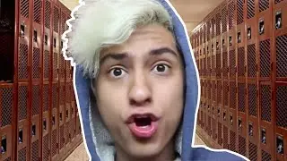 CRAZY KID BROKE A HOLE IN THE WALL...