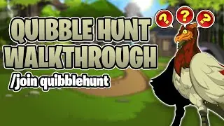 Quibble Hunt Quest Walkthrough /join quibblehunt - AQW