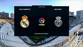 Real Madrid vs RCD Mallorca | 2019-20 La Liga | PES 2020