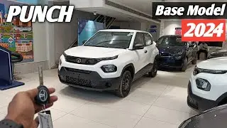 Tata Punch Pure Base Model 2024 ❣️| मात्र ₹6.13 Lakh में Punch का Base Model 😍|
