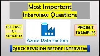 Azure Data Factory Interview questions | ADF Interview questions | Azure Data Factory hindi | ADF