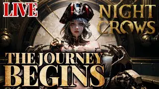 LIVE • NIGHT CROWS • The Start of a New Adventure • Chill Stream