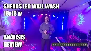 SHEHDS Led Wall Wash 18x18 w [UNBOXING/REVIEW]