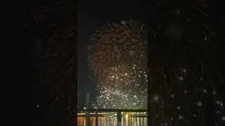 Теперь это мой топ салют, раньше был на ВДНХ 😄 ✨🎇 #салют #сербия #белград