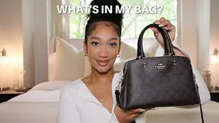 WHAT'S IN MY BAG? | COACH MINI LILLE CARRYALL | UPDATED 2022 | TASHAY SIRJUE