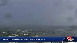 Flash Flood Warning in effect for Southshore parishes