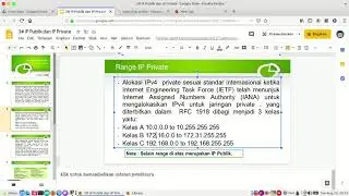 IP Publik dan IP Private