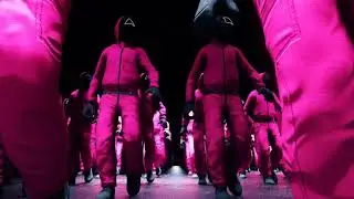 Squid Game / Pink Soldiers / Red Light Green Light ( Tech House Remix) [Official Visualizers]