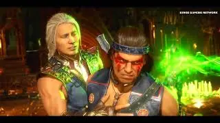 MK 11 Ultimate Night Wolf & Shanshun vs Sindel Cutscene ULTRA HD