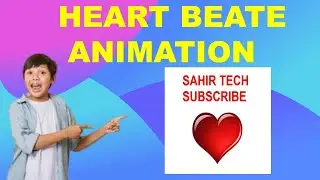 Heart beat animation with HTML & CSS | HTML & CSS animation | learn  CSS