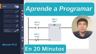 Aprende a programar un PLC  en 20 minutos (TIA Portal) #1.3