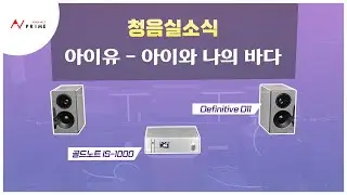 골드노트 IS-1000 (네트워크 재생) + Definitive D11로 들어보는 아이유의 아이와 나의 바다
