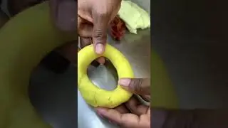 Aros de plátano maduro receta