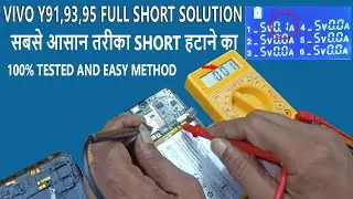 VIVO Y91,93,95 FULL SHORT SOLUTION
