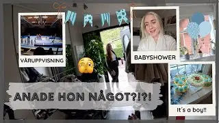 SURPRISE BABYSHOWER!! GYMPAUPPVISNING FÖR CELINE