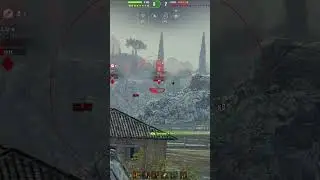 залетело так залетело 😎 #приколы #wot #the_deni #shorts #fv4005
