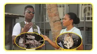 Young University Graduate who has made changes in his life through farming....