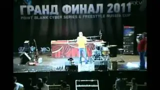 PBCS 2011 ГРАНД ФИНАЛ - Ведущий толкает речь.