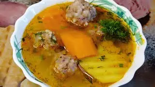 OSON VA MAZZALI TIFTEL SHO'RVA ,/ КАК ПРИГОТОВИТЬ ТЕФТЕЛИ С РИСОМ И ГОВЯЖЬИМ ФАРШЕМ.