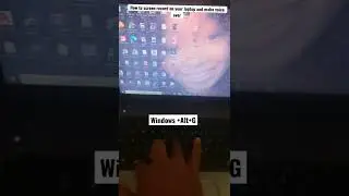The Fastest way to record your screen on laptop or pc 😍🔥| please share If this was helpful 