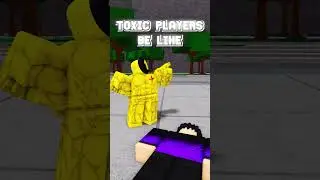 Toxic Players Be Like - Roblox Saitama Battlegrounds