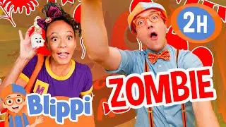 Blippi Is A ZOMBIE?! 🧟 Learning Videos with Blippi | Halloween For Kids | After School Club