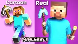 minecraft Characters in real life 💥