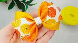 Really Cute Ribbon Bow - Step by step tutorial 🎀 #1