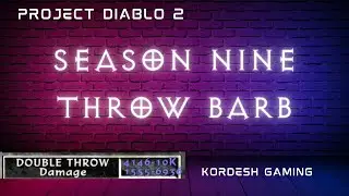 Season 9 Throw Barb