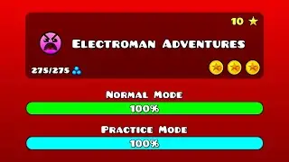 Geometry Dash - Electroman Adventures (100%)