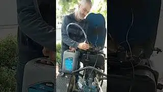 patpat mazot doldururken yere dökülüyordu. mazot doldurma pompası şart oldu 😁