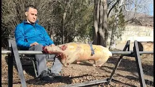 БАРАН на ВЕРТЕЛЕ. САМОДЕЛЬНЫЙ ВЕРТЕЛ