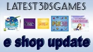 Latest3DSGames e Shop Updates - Pix 3D + Dress To Play + Spirit Hunters